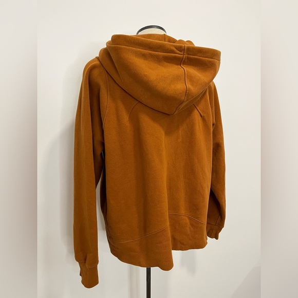 EUC Lululemon Loungeful Oversized Zip-Up Hoodie size 10 Sweatshirt Fleece Jacket - Picture 7 of 16